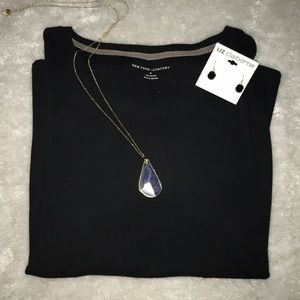 New York & Co long sleeve black shirt! Size XL.